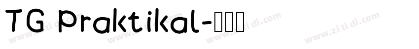 TG Praktikal字体转换